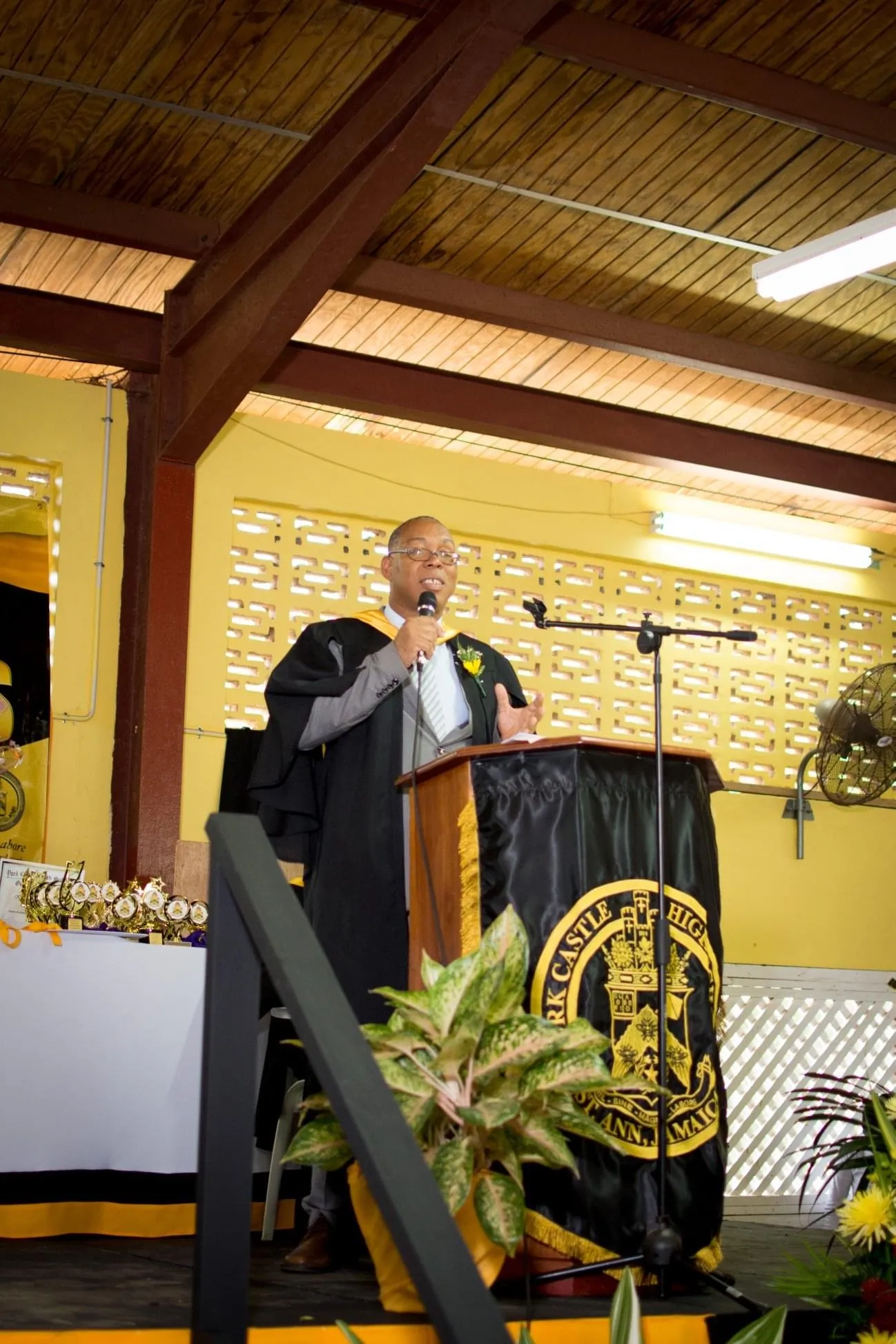 York Castle High school's principal. Mr Raymon Treasure